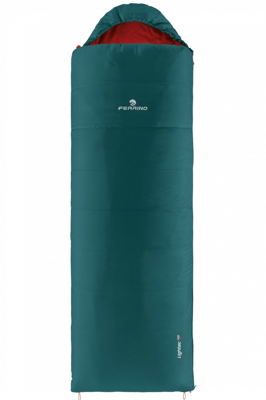 Attrezzatura Ferrino Sintetico|Campeggio | Sacco Lightec 700 Square Zip Letf Green